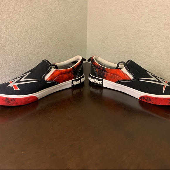 Ground Up WWE Slip-on Canvas Shoes Sneakers Men’s Size 9.5 - Picture 5 of 10